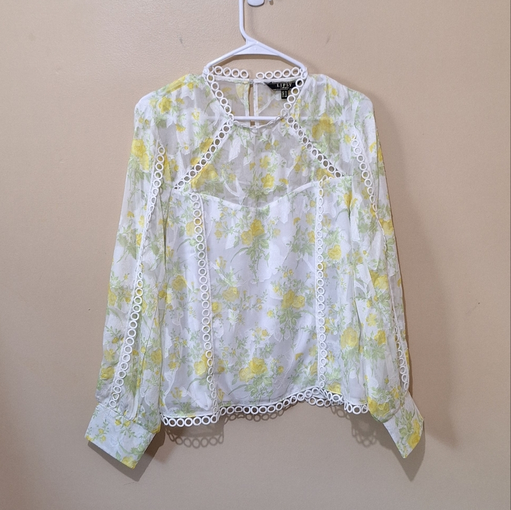 Lipsey London Floral Long Sleeve Blouse